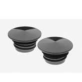 Custom Chrome Gas Tank Cap Sets Fit For Harley Screw-Style Tanks 96-Up